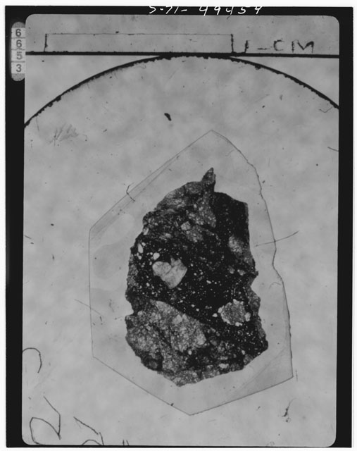 Thin Section Photograph of Apollo 15 Sample(s) 15455,26