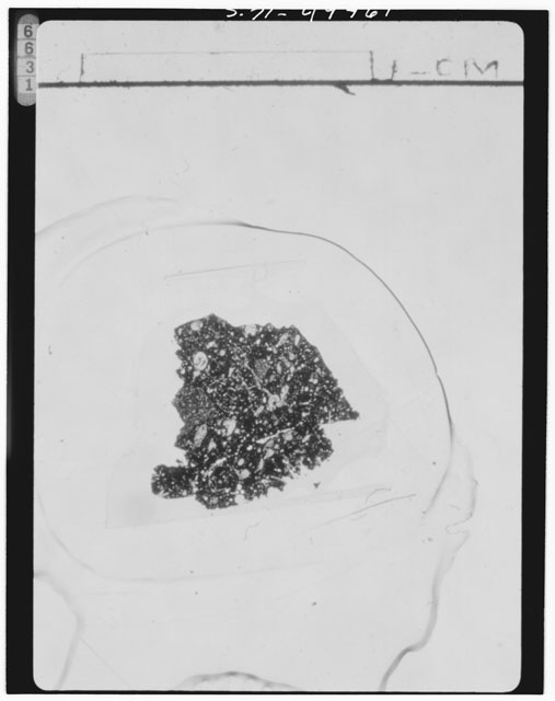 Thin Section Photograph of Apollo 15 Sample(s) 15028,2