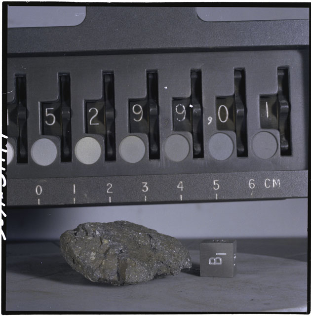 Color Photograph of Apollo 15 Sample(s) 15299, 1; ortho type with orientation 0 degrees, #B1.