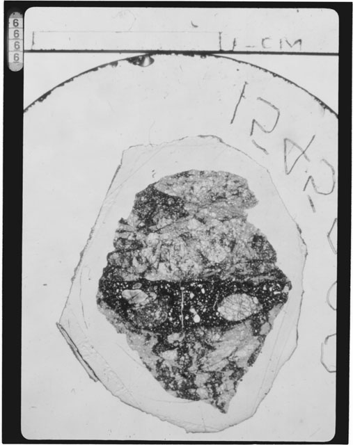 Thin Section Photograph of Apollo 15 Sample(s) 15455,28