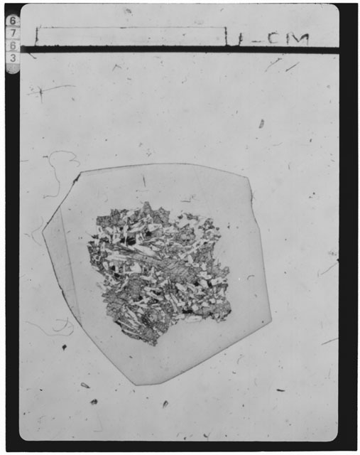 Thin Section Photograph of Apollo 15 Sample(s) 15058,21