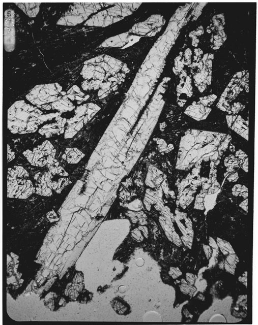 Thin Section Photograph of Apollo 15 Sample(s) 15499