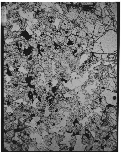 Thin Section Photograph of Apollo 15 Sample(s) 15545