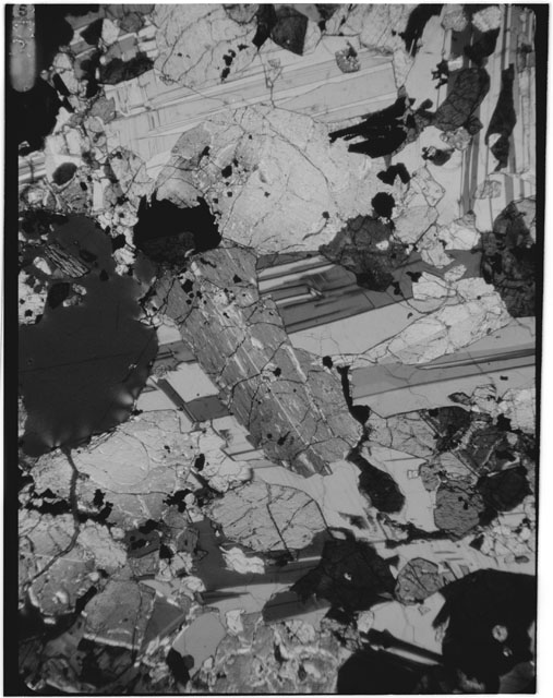 Thin Section Photograph of Apollo 15 Sample(s) 15555