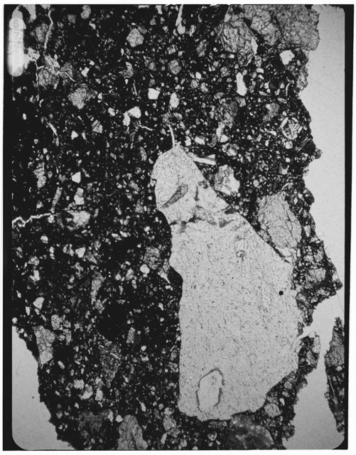 Thin Section Photograph of Apollo 15 Sample(s) 15498