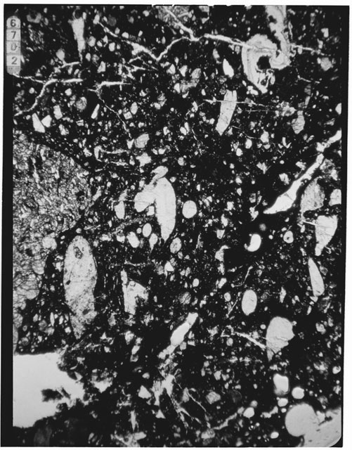 Thin Section Photograph of Apollo 15 Sample(s) 15028