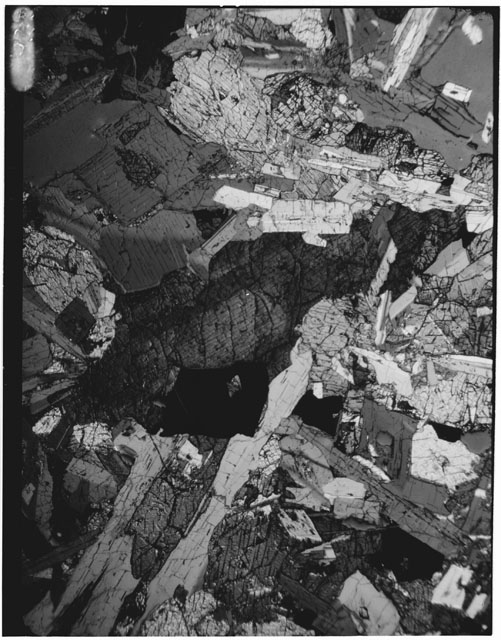 Thin Section Photograph of Apollo 15 Sample(s) 15076
