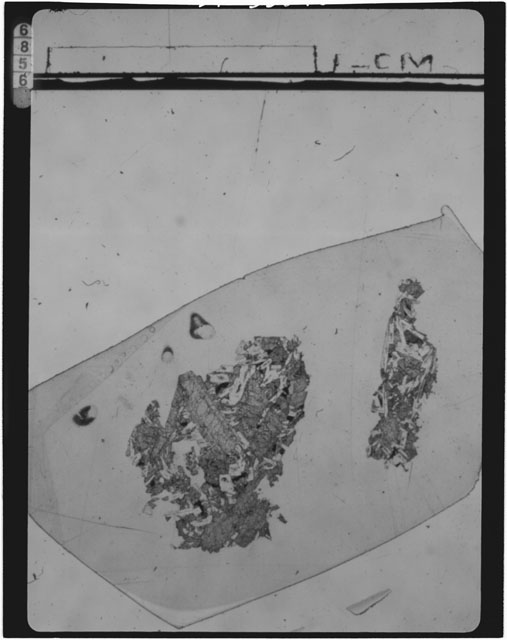Thin Section Photograph of Apollo 15 Sample(s) 15058,22