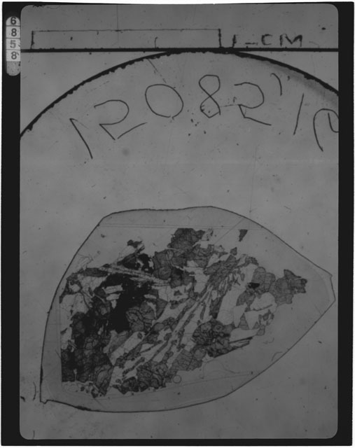 Thin Section Photograph of Apollo 15 Sample(s) 15085,16