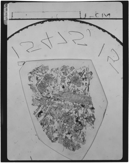Thin Section Photograph of Apollo 15 Sample(s) 15475,15