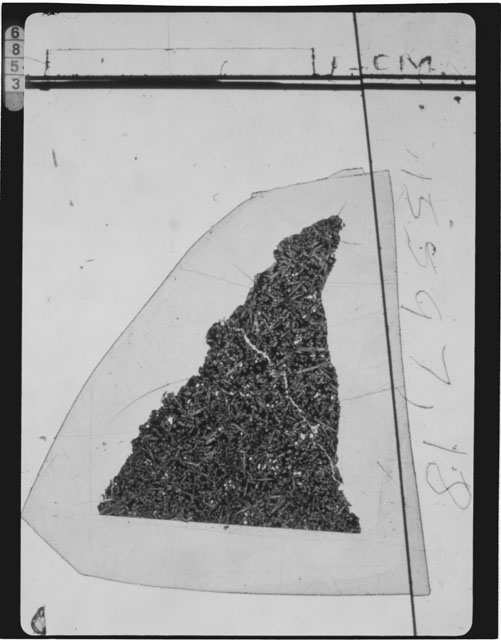 Thin Section Photograph of Apollo 15 Sample(s) 15597,15