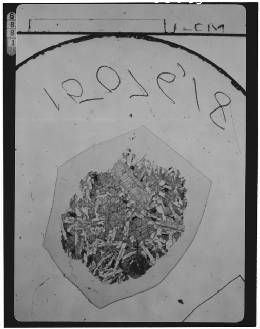 Thin Section Photograph of Apollo 15 Sample(s) 15076,18