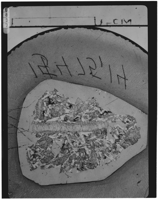 Thin Section Photograph of Apollo 15 Sample(s) 15475,14