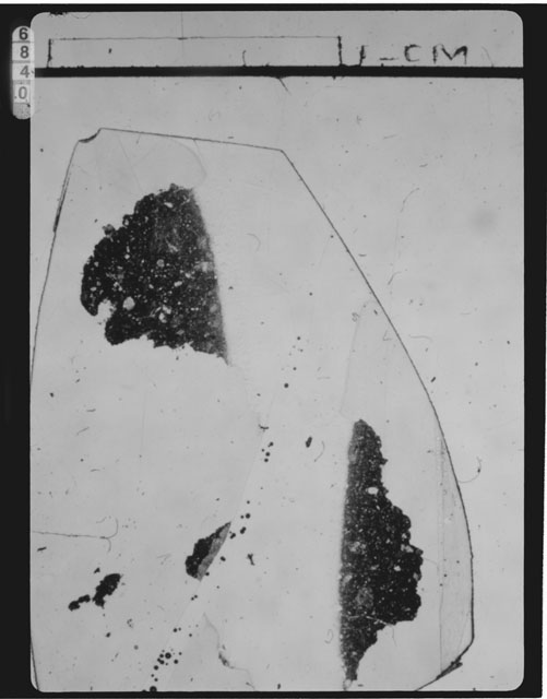 Thin Section Photograph of Apollo 15 Sample(s) 15558,10