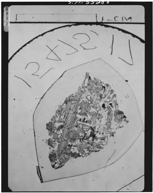 Thin Section Photograph of Apollo 15 Sample(s) 15475,17