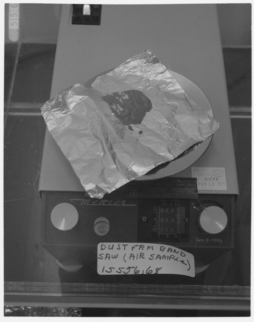 Inventory Photograph of Apollo 15 Sample(s) 15556,68