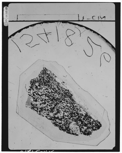 Thin Section Photograph of Apollo 15 Sample(s) 15418,26