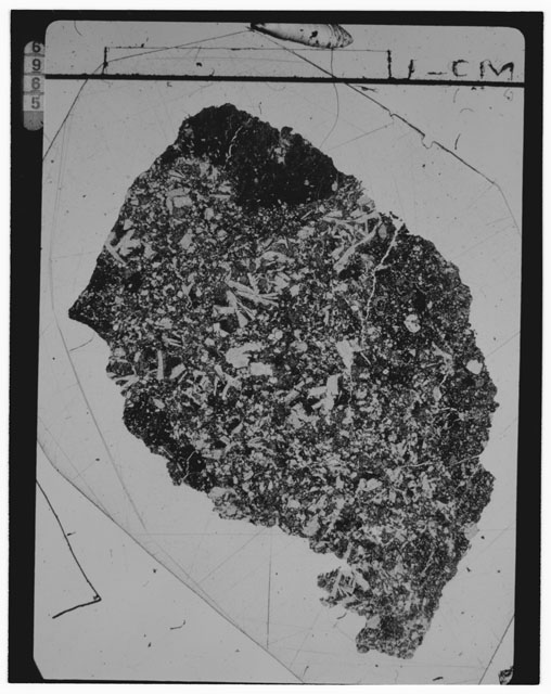 Thin Section Photograph of Apollo 15 Sample(s) 15459,17