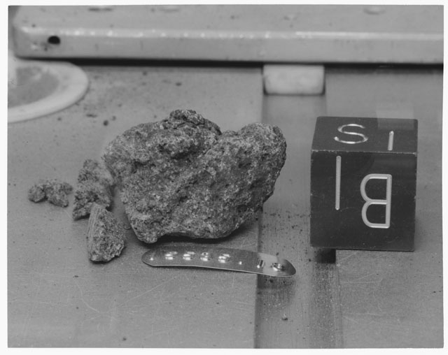 Inventory Photograph of Apollo 15 Sample(s) 15535,18