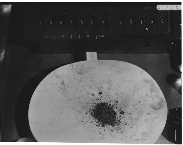 Inventory Photograph of Apollo 15 Sample(s) 15475,29