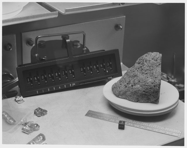 Inventory Photograph of Apollo 15 Sample(s) 15058,29