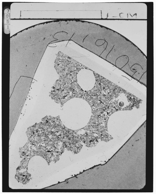 Thin Section Photograph of Apollo 15 Sample(s) 15016,13
