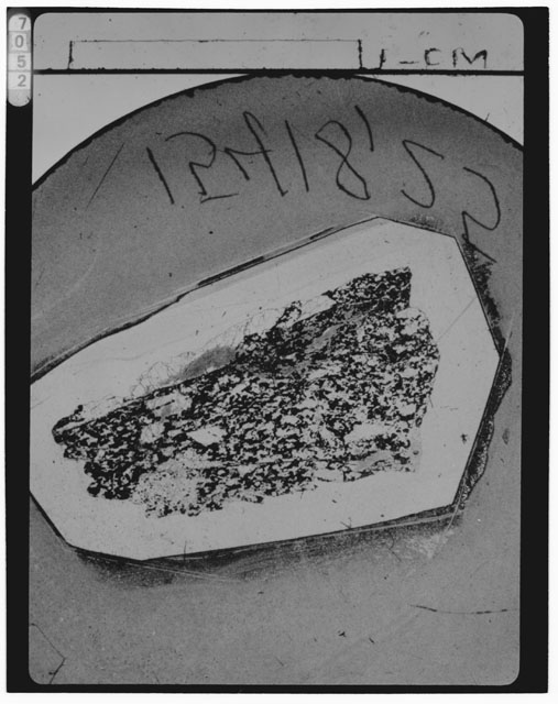Thin Section Photograph of Apollo 15 Sample(s) 15418,25