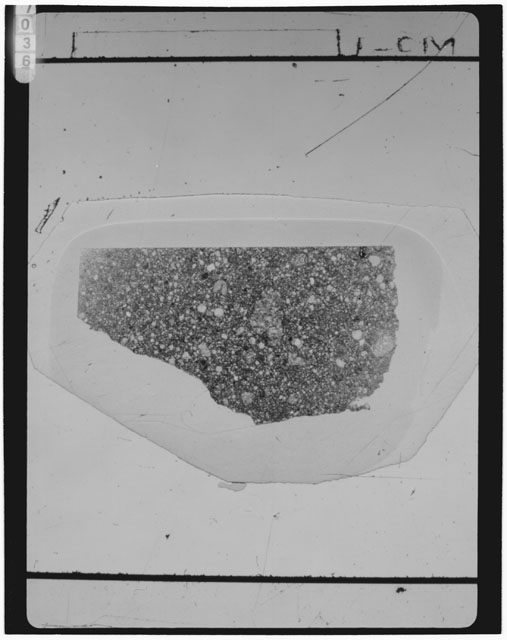 Thin Section Photograph of Apollo 15 Sample(s) 15427,34