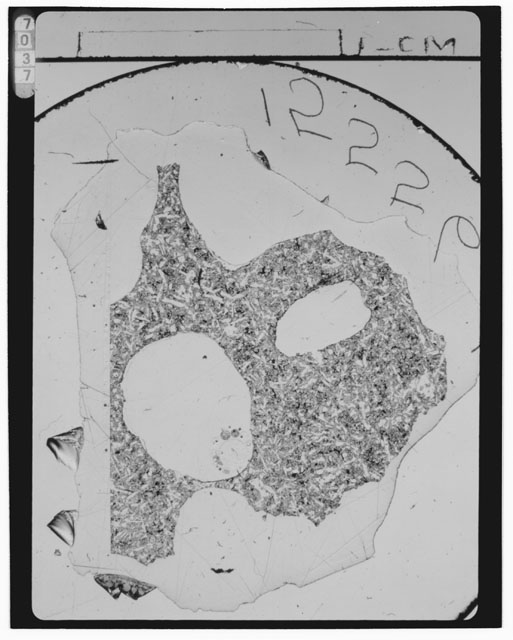 Thin Section Photograph of Apollo 15 Sample(s) 15556,138