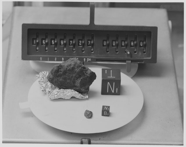 Inventory Photograph of Apollo 15 Sample(s) 15597,27