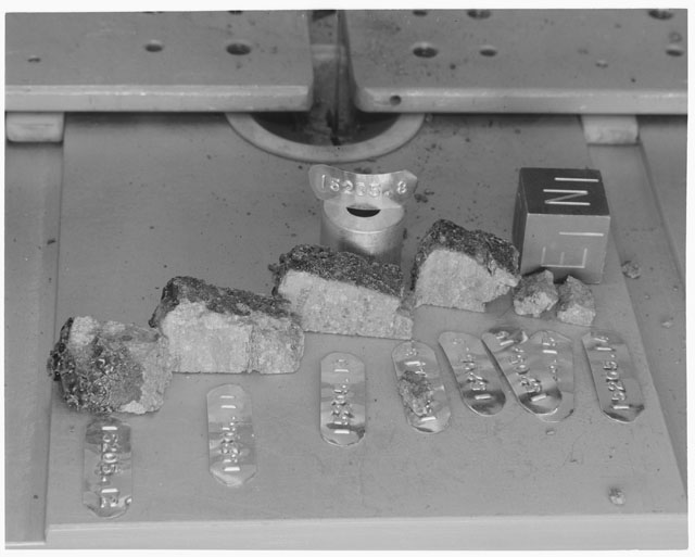 Inventory Photograph of Apollo 15 Sample(s) 15205,9