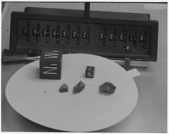 Inventory Photograph of Apollo 15 Sample(s) 15505,22
