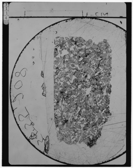 Thin Section Photograph of Apollo 15 Sample(s) 15555,208