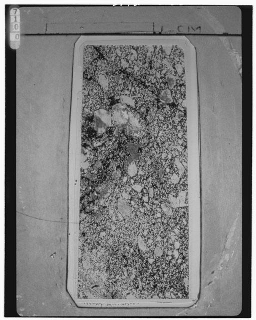Thin Section Photograph of Apollo 15 Sample(s) 15418,153