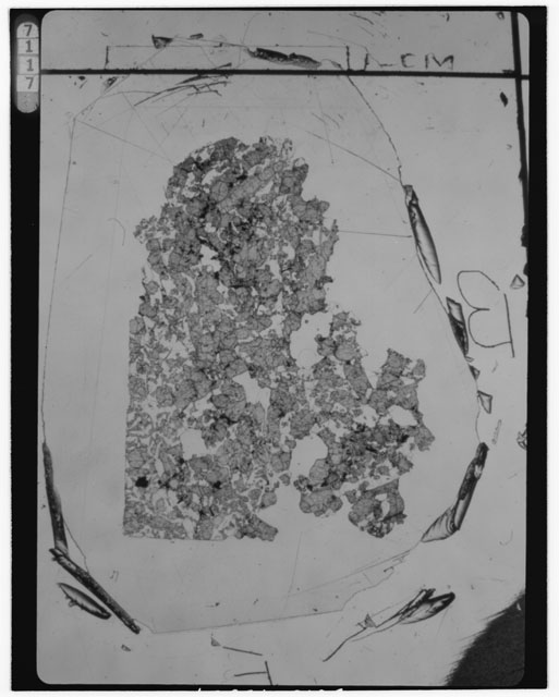 Thin Section Photograph of Apollo 15 Sample(s) 15555,174