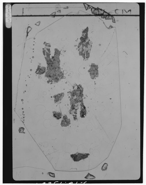 Thin Section Photograph of Apollo 15 Sample(s) 15459,122