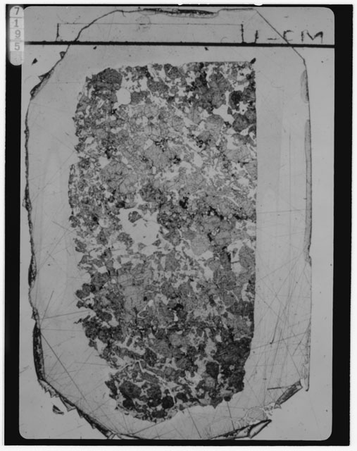 Thin Section Photograph of Apollo 15 Sample(s) 15555,211