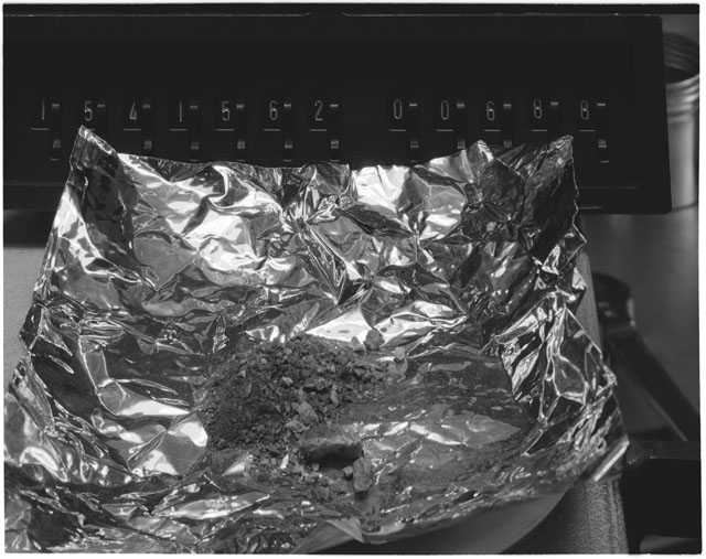 Inventory Photograph of Apollo 15 Sample(s) 15415,62