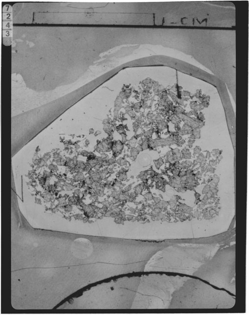 Thin Section Photograph of Apollo 15 Sample(s) 15555,171