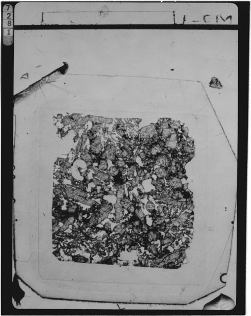 Thin Section Photograph of Apollo 15 Sample(s) 15555,248