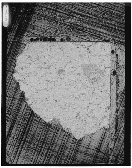 Thin Section Photograph of Apollo 15 Sample(s) 15299,10