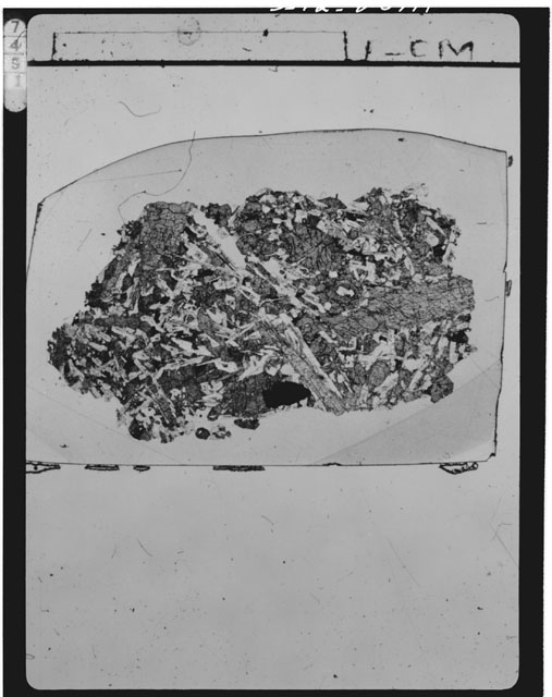 Thin Section Photograph of Apollo 15 Sample(s) 15076,66