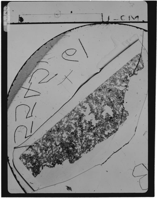 Thin Section Photograph of Apollo 15 Sample(s) 15545,61