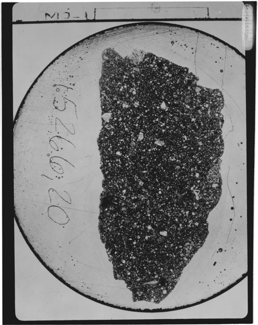 Thin Section Photograph of Apollo 15 Sample(s) 15266,20