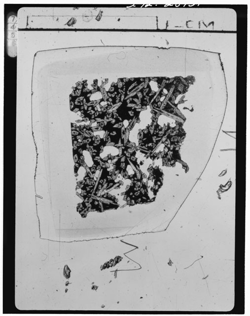 Thin Section Photograph of Apollo 15 Sample(s) 15595,30