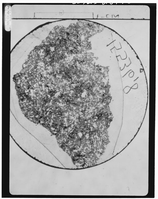 Thin Section Photograph of Apollo 15 Sample(s) 15536,8
