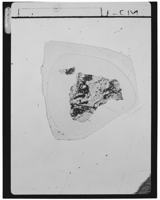 Thin Section Photograph of Apollo 15 Sample(s) 15445,63