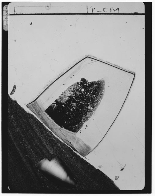 Thin Section Photograph of Apollo 15 Sample(s) 15498,100