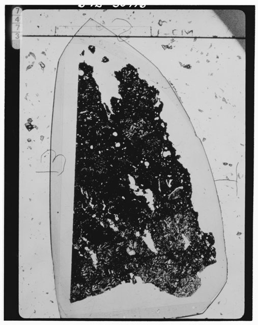 Thin Section Photograph of Apollo 15 Sample(s) 15206,32