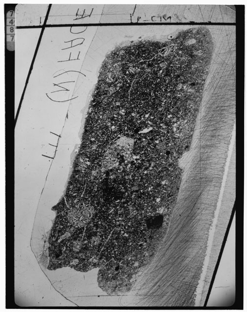 Thin Section Photograph of Apollo 15 Sample(s) 15205,62